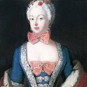 antoine pesne, Portrait of Elisabeth Christine von Braunschweig-Bevern, Prussian queen